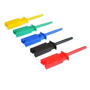 10pcs SMD Test Clip Yellow