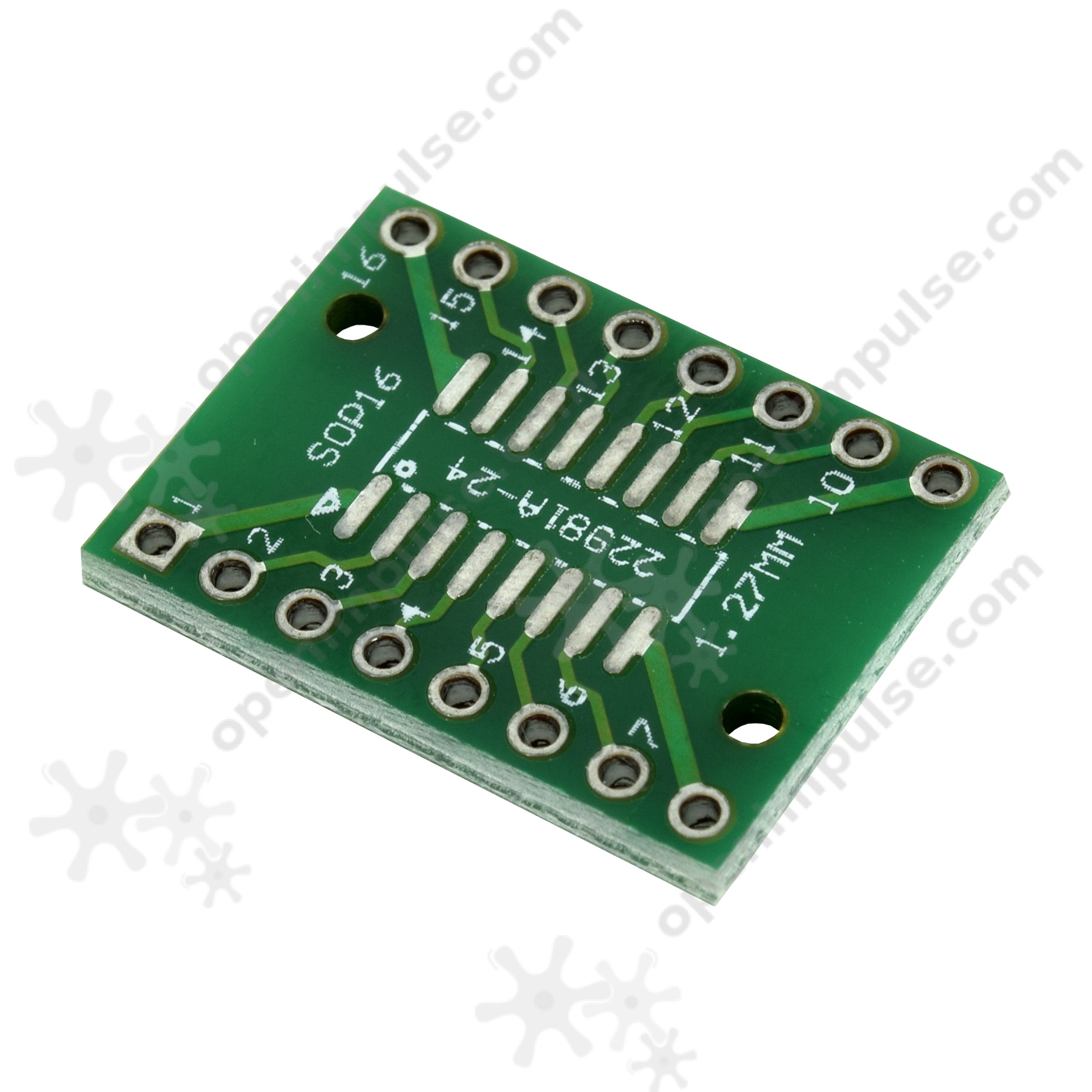 5pcs SO16 SSOP16 TSSOP16 SOIC16 MSOP16 zu DIP16 Adapter Converter PCB Board DL