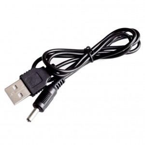 5pcs USB to 3.5 mm DC Jack Converter Cable